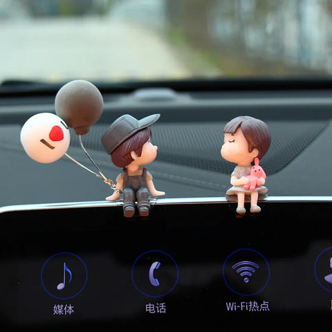 Balloon Ornament Auto Interior Dashboard Accessories