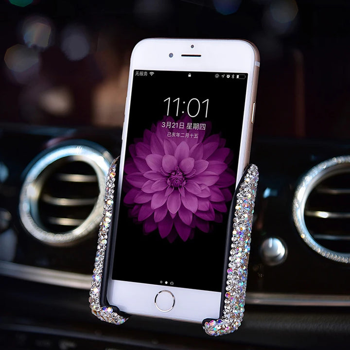 Bling Crystal Car Phone Holder Universal