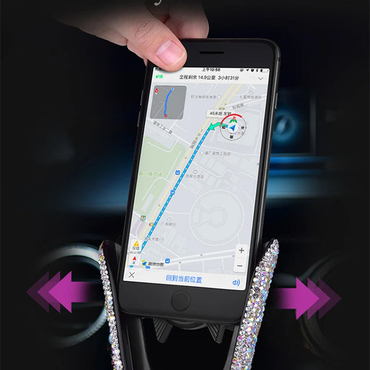 Bling Crystal Car Phone Holder Universal