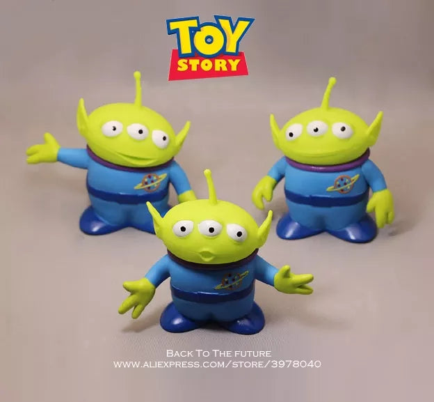 Disney Toy Story Woody Green Aliens 3 Styles 15cm