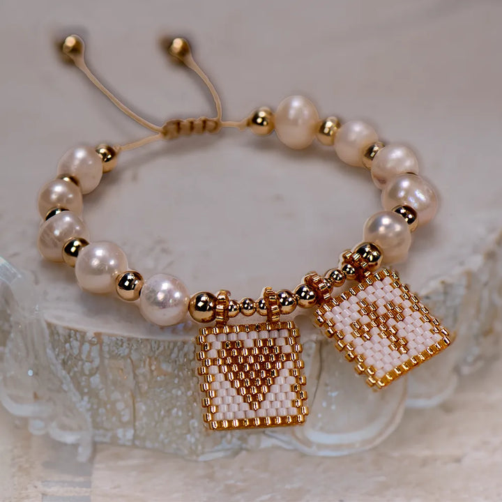 Cross Heart Bracelet