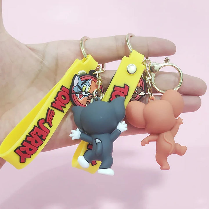 Tom and Jerry Keychain