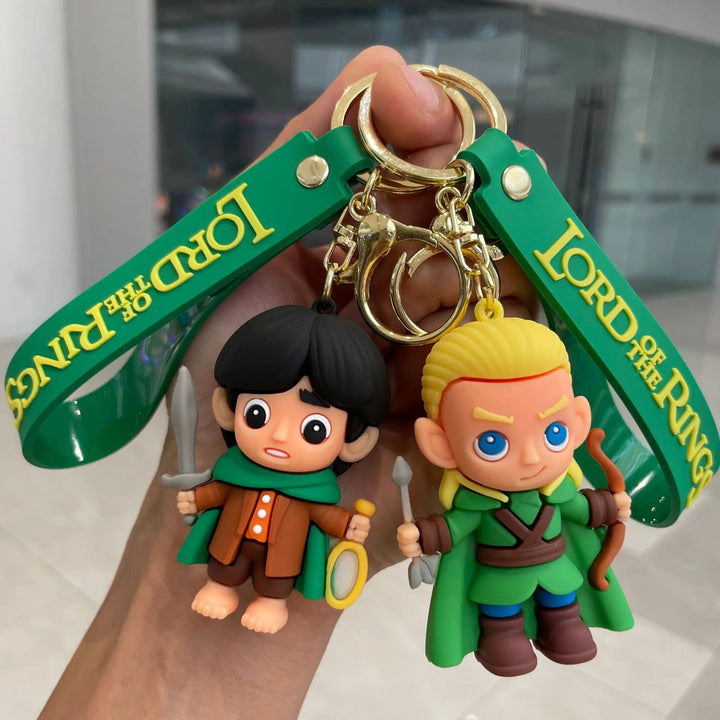 Movie Lord of The Finger Rings Keychain