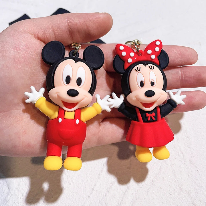 Mickey Minnie Keychain