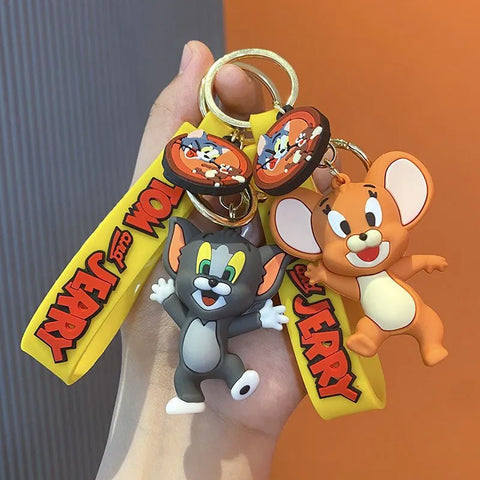 Tom and Jerry Keychain