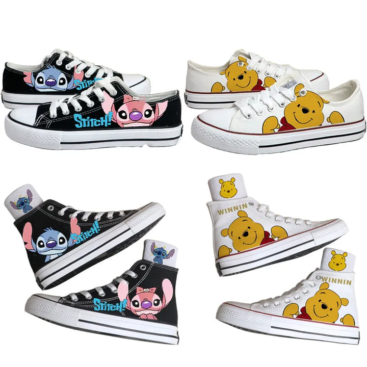 Disney Winnie The Pooh Sticth  Shoes