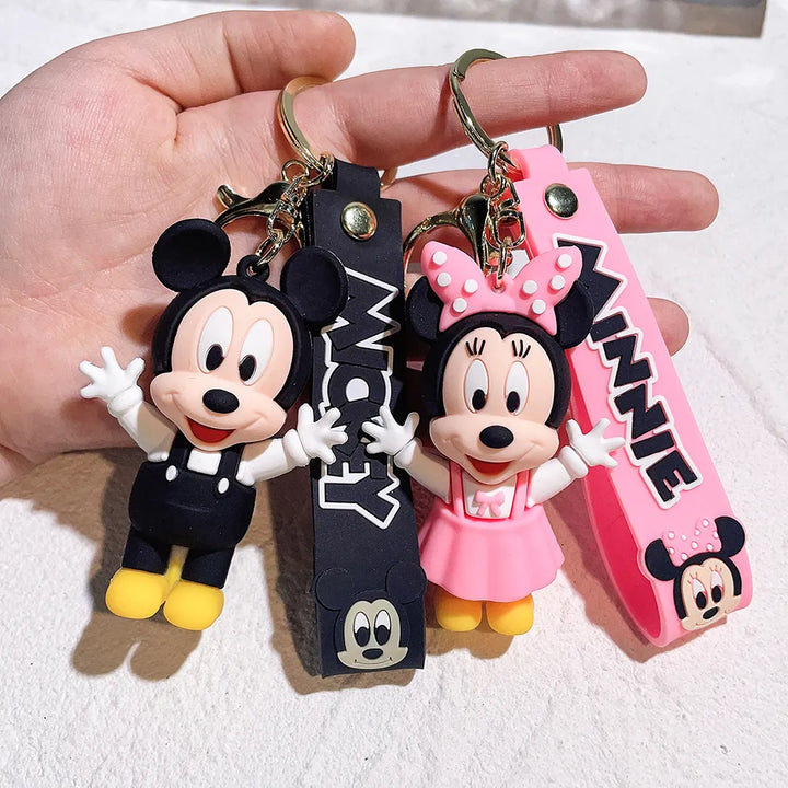 Mickey Minnie Keychain