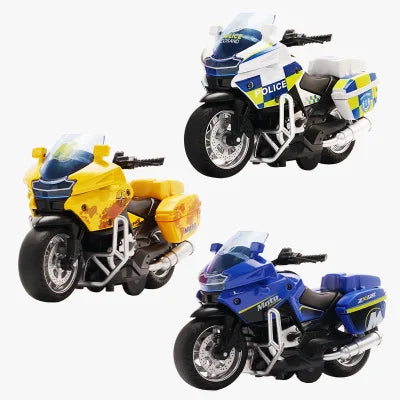 Alloy Motorcycle Model 1/14 Simulation Police