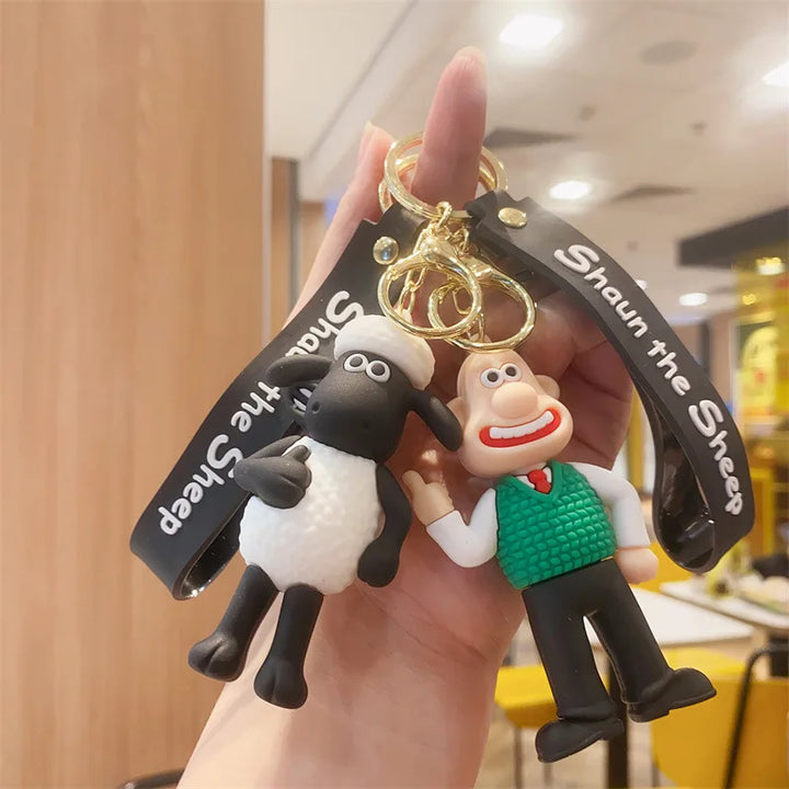 Kawaii Sheep Shaun Keychain