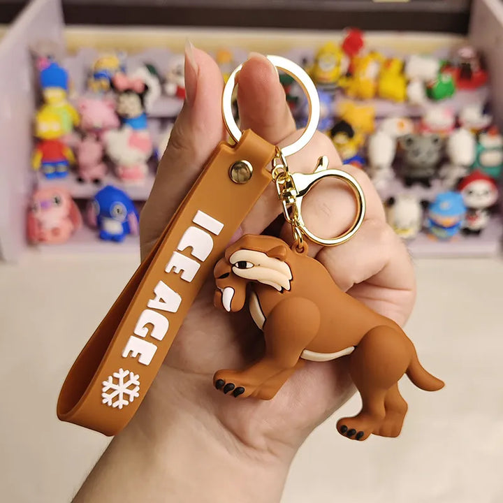 Ice age Keychains Manny Diego Sid Disney