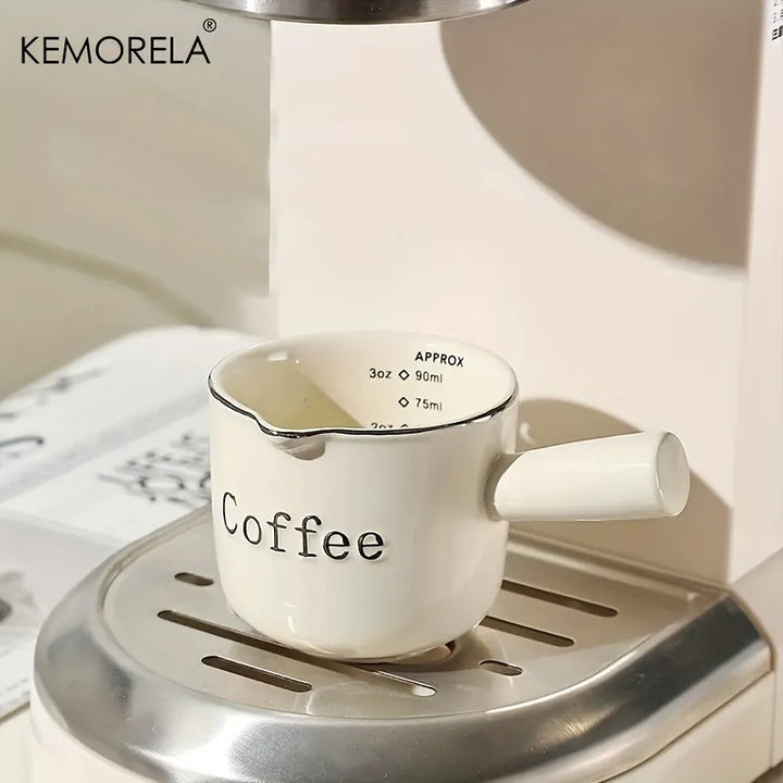 Kemorela 3oz/90ml Ceramic Measuring Cups