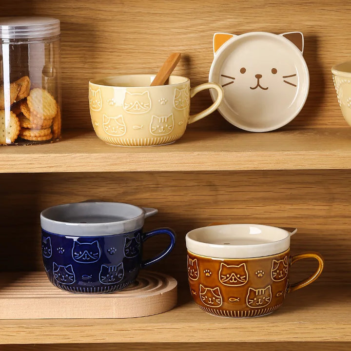 Cartoon Cat  Mug