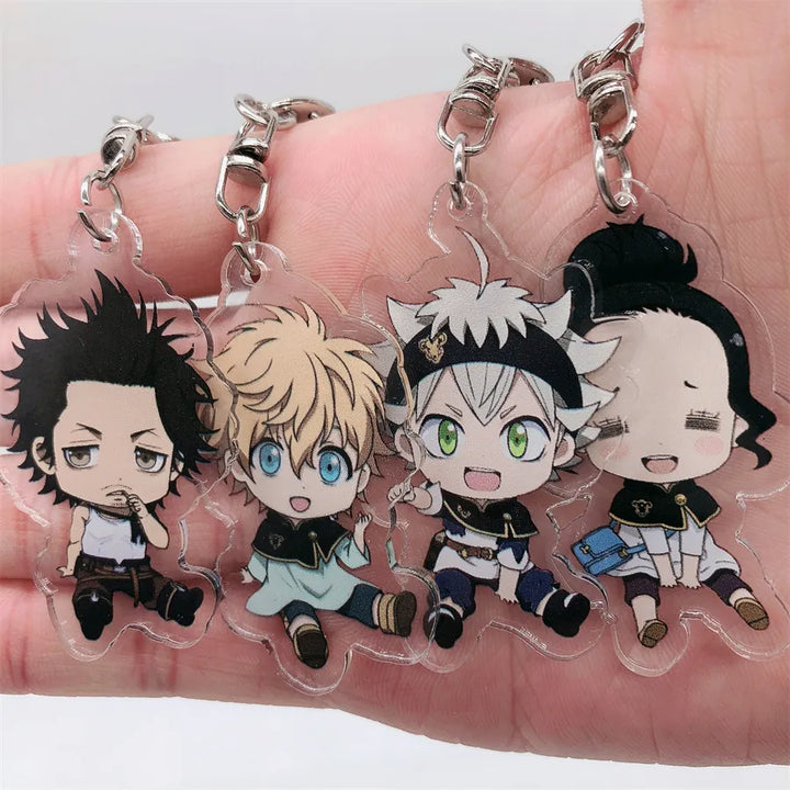 Anime Black Clover Keychain