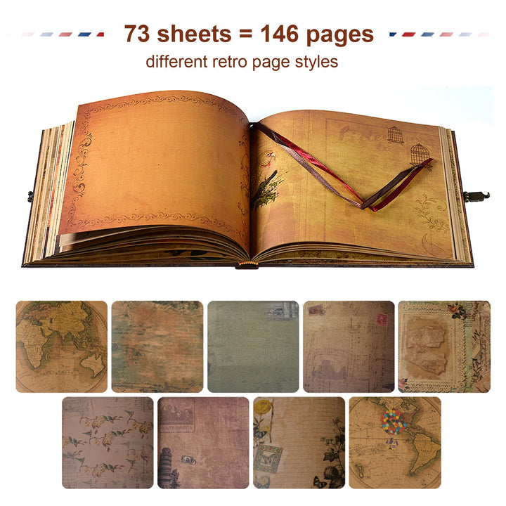 146 Page DIY Handmade Photo Album