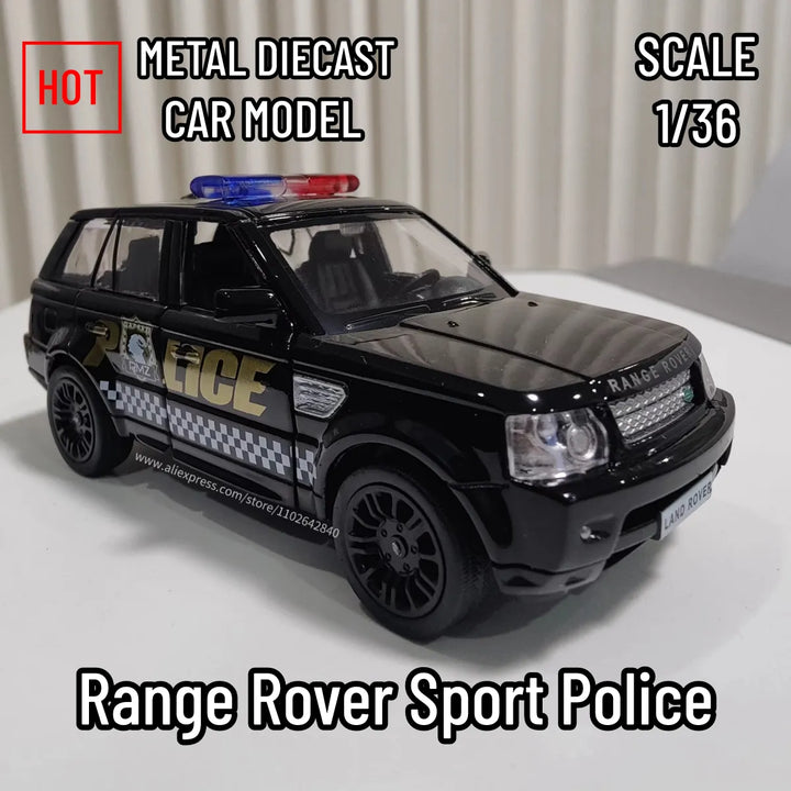 1:36 Range Rover Sport Police Car