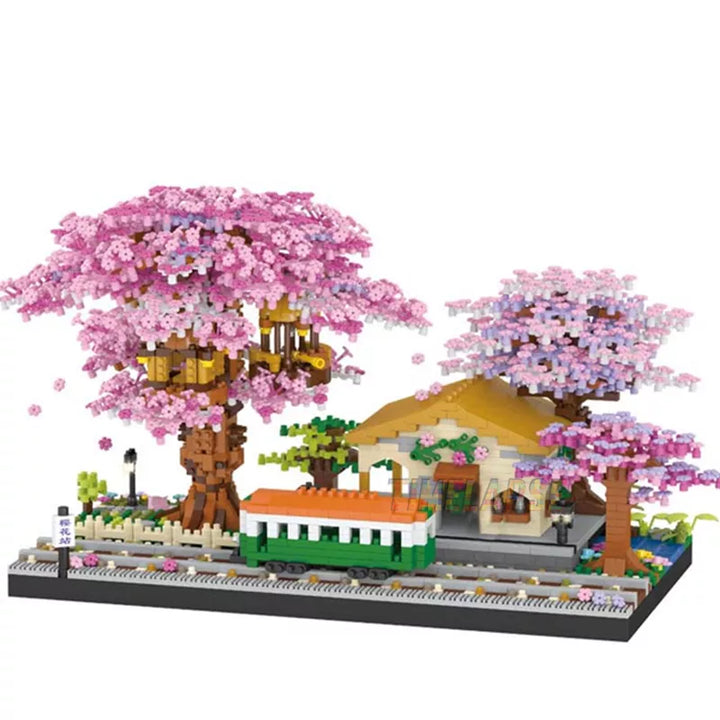 2138pcs DIY Tree House