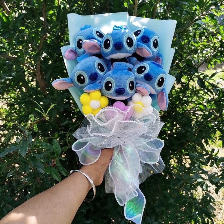 Bouquet Cartoon Lovely Lilo and Stitch  Valentine's Day