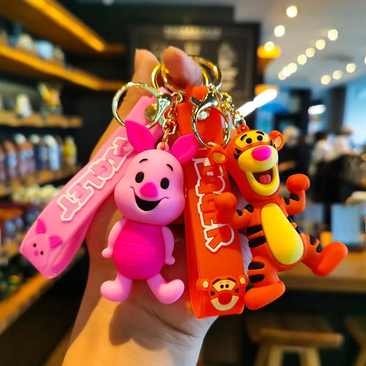 Keychain Winnie Piglet Tigger