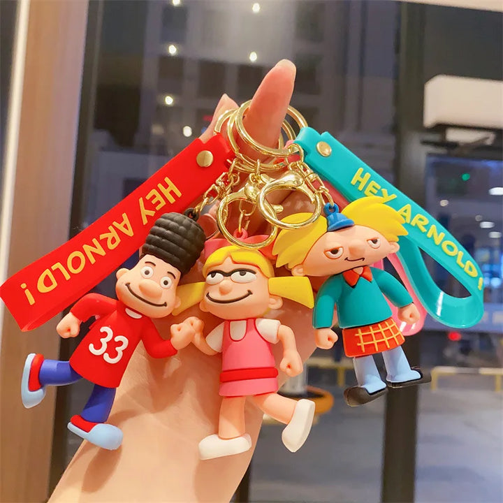 Hey Arnold Figure Keychain