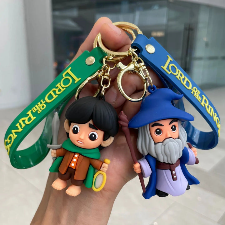 Movie Lord of The Finger Rings Keychain