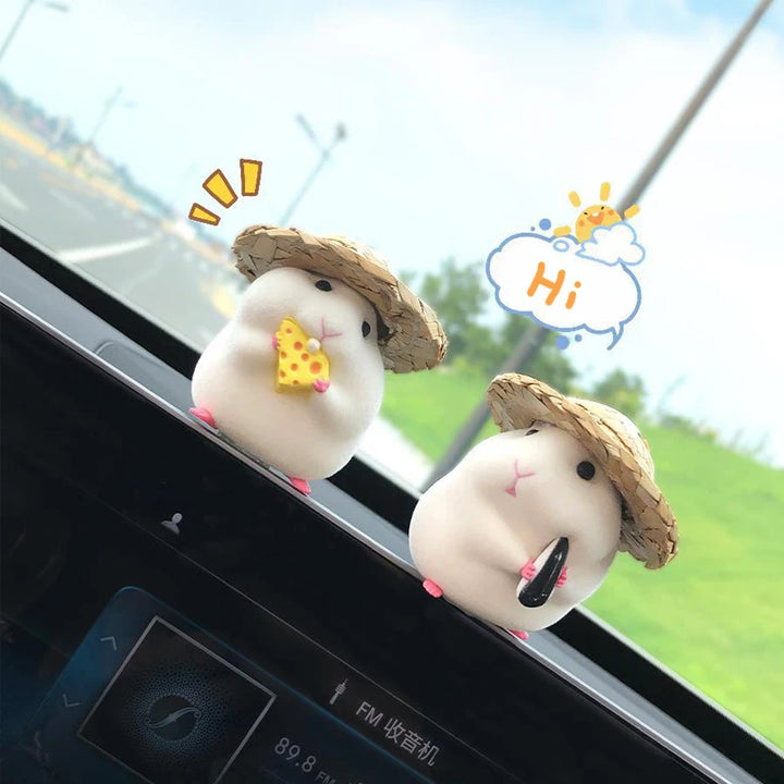 Hamster Car Accessories Window