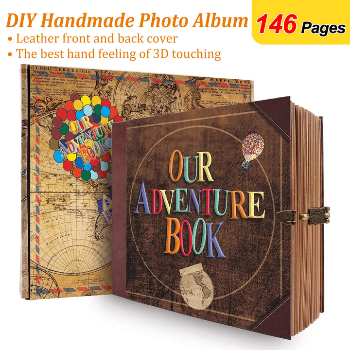 146 Page DIY Handmade Photo Album