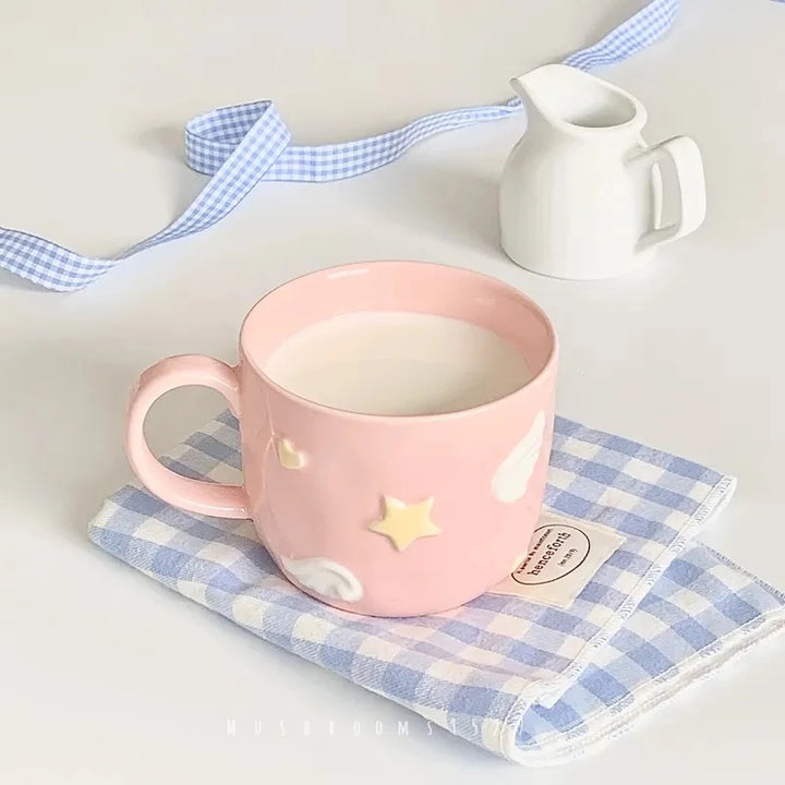 Cute Girl Ceramic Coffee Cup