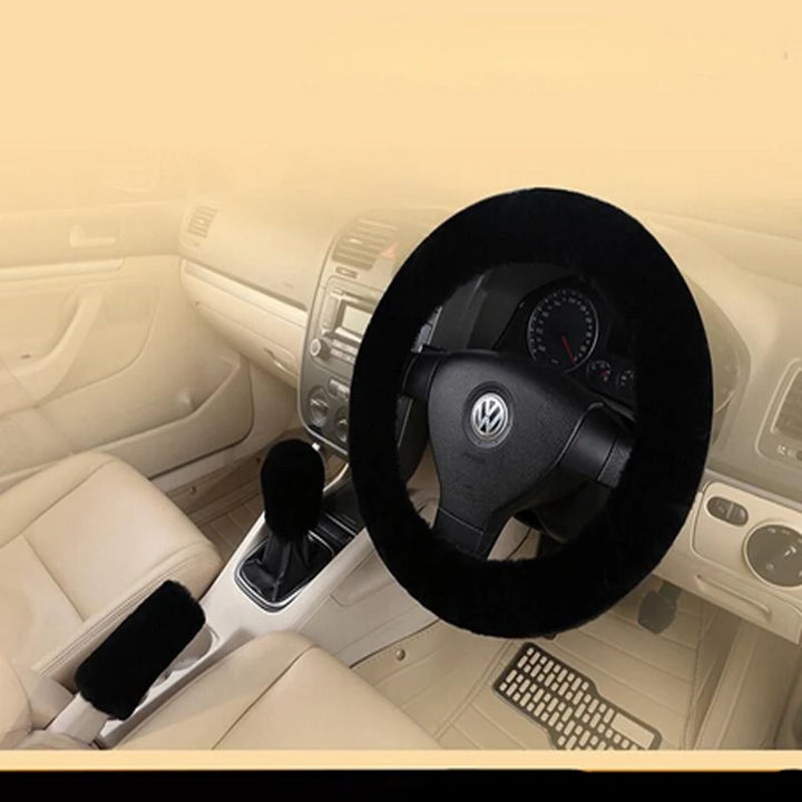 Car Steering Wheel Cover Gearshift Handbrake