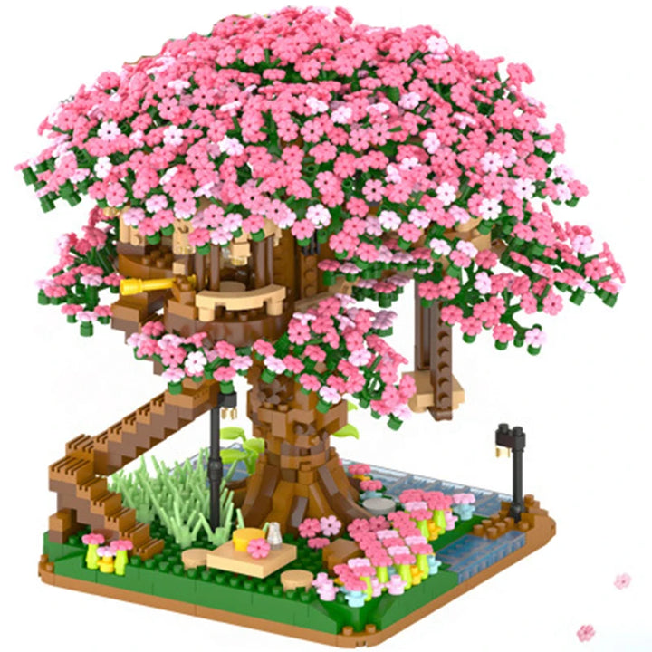 2138pcs DIY Tree House