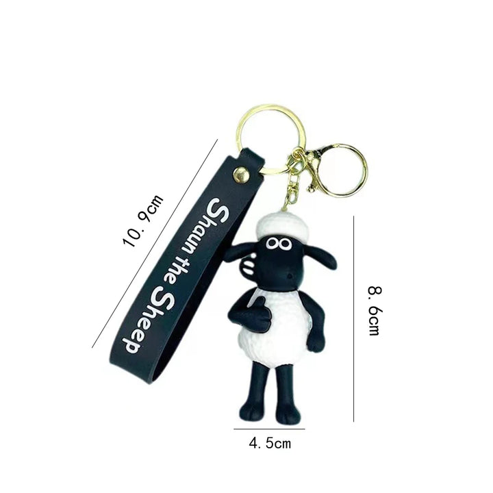 Kawaii Sheep Shaun Keychain