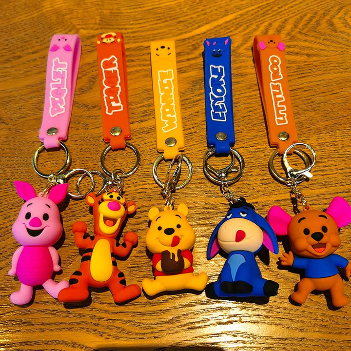 Keychain Winnie Piglet Tigger