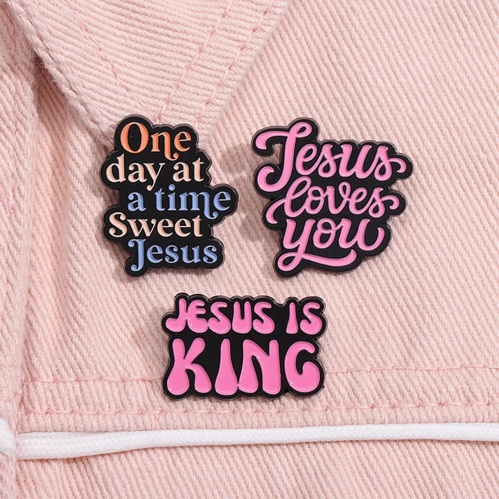 Jesus Pins Brooches