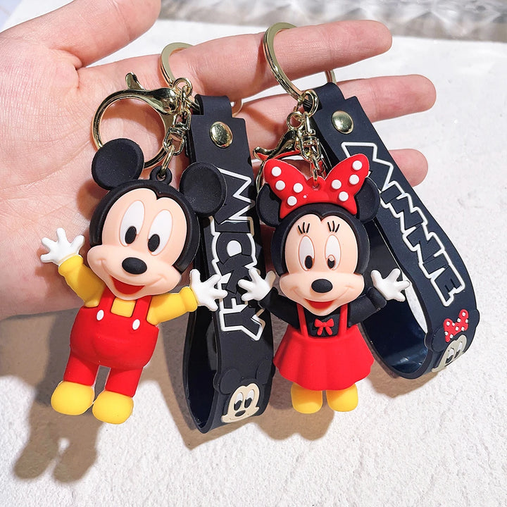 Mickey Minnie Keychain