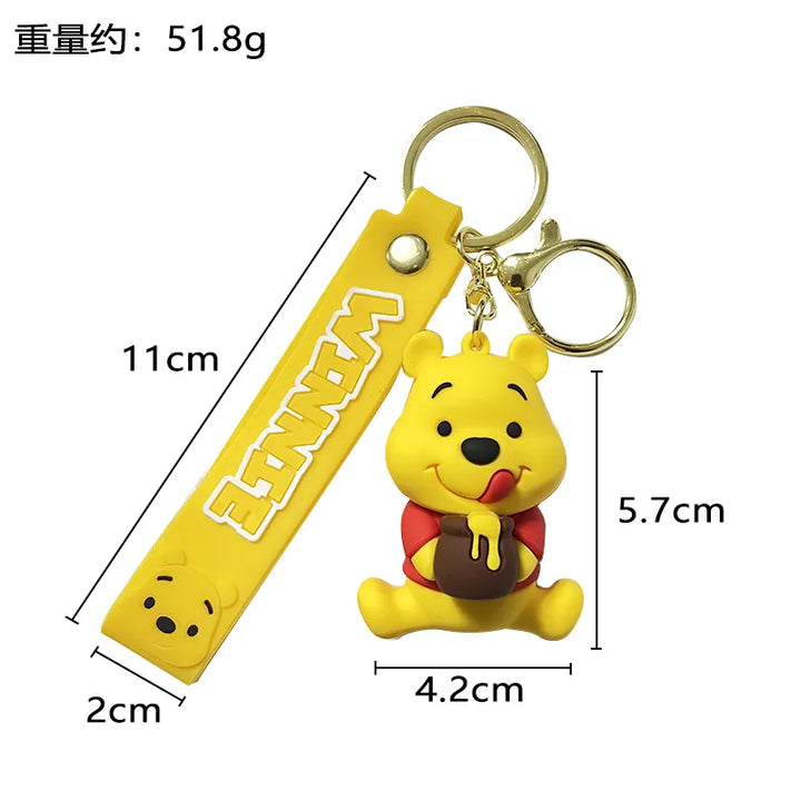 Keychain Winnie Piglet Tigger