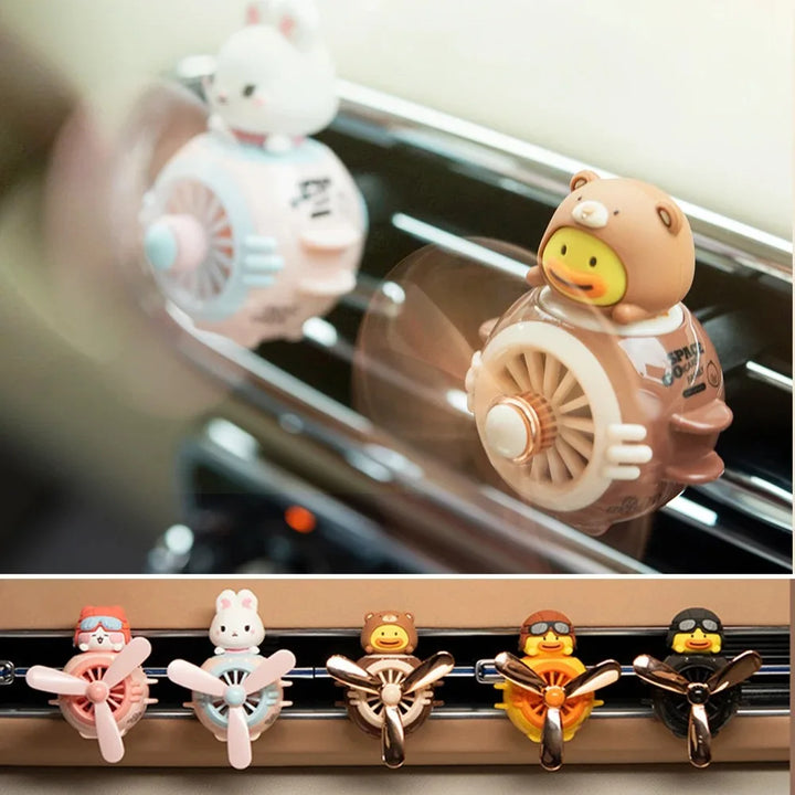 Car Air Freshener Incense Dispenser Rotating