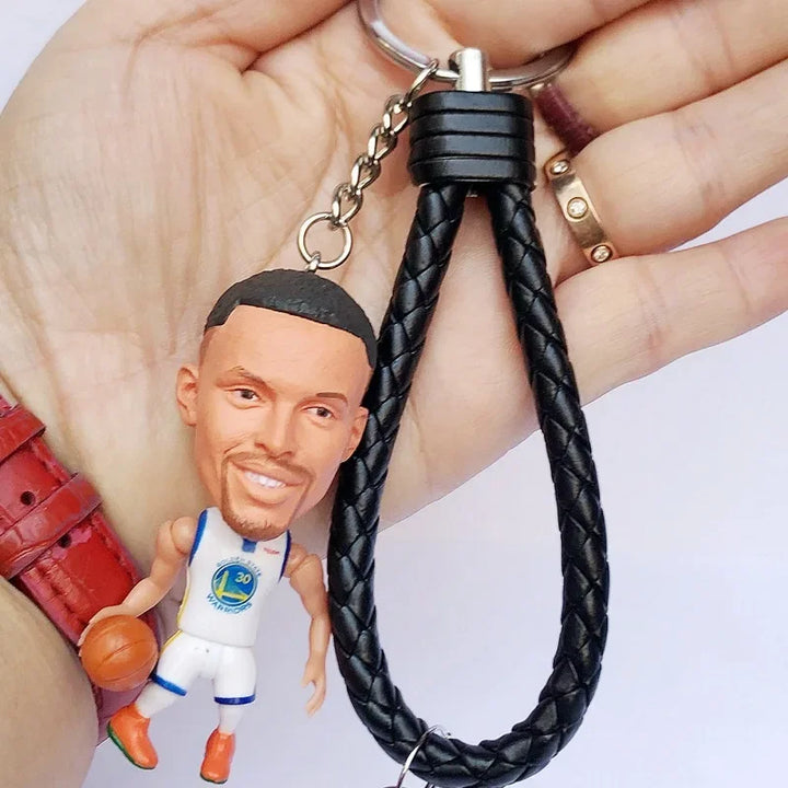 Star Basketball Doll Pendant - Miniature Version Of Your Favorite Athlete