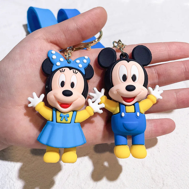 Mickey Minnie Keychain