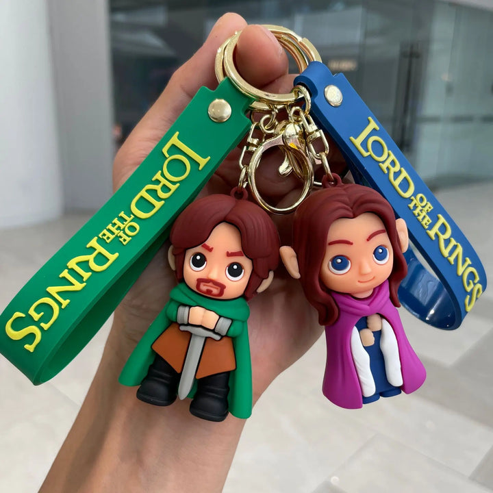 Movie Lord of The Finger Rings Keychain