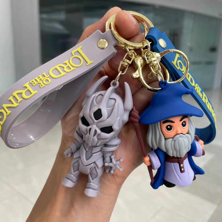 Movie Lord of The Finger Rings Keychain