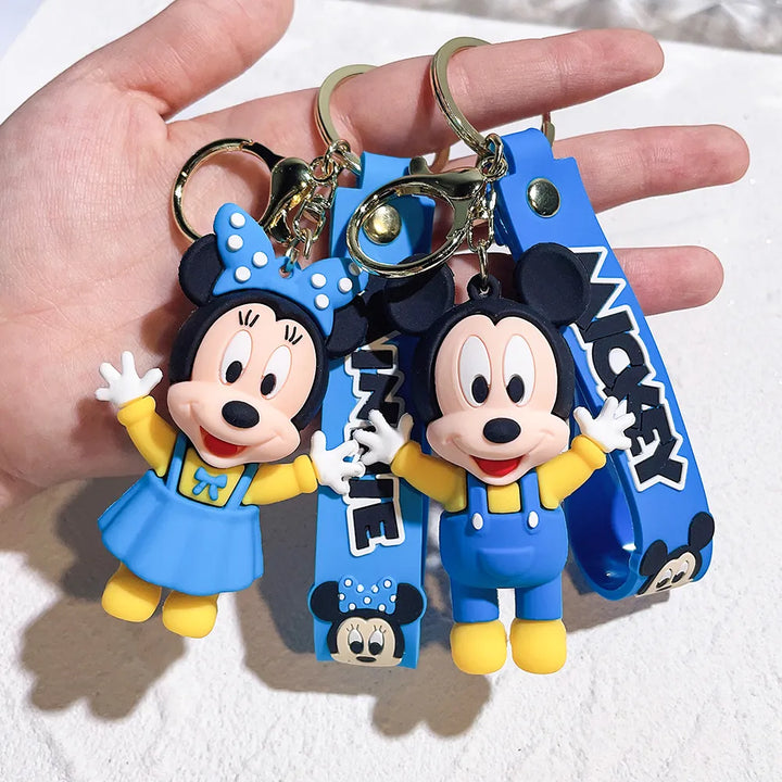 Mickey Minnie Keychain